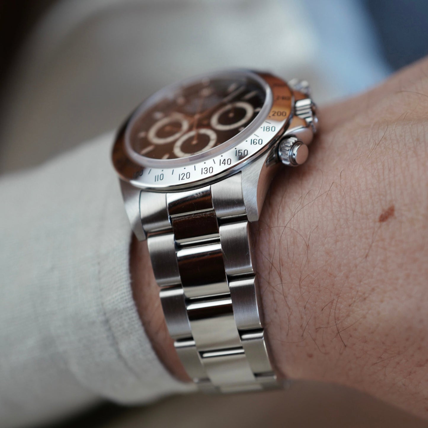 Rolex Steel Daytona Ref. 16520 in NOS Condition with Warranty