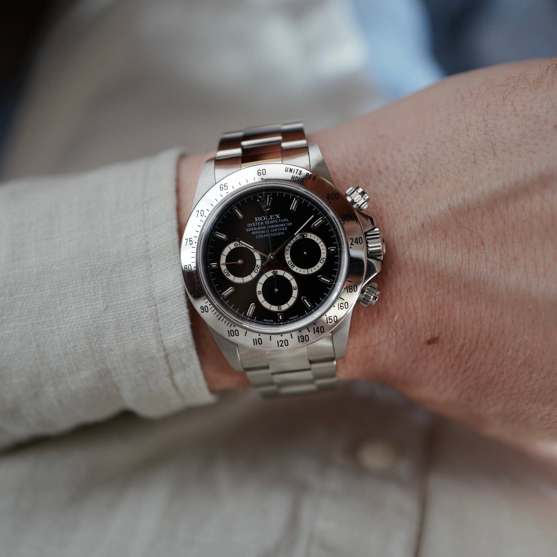 Rolex Steel Daytona Ref. 16520 in NOS Condition with Warranty