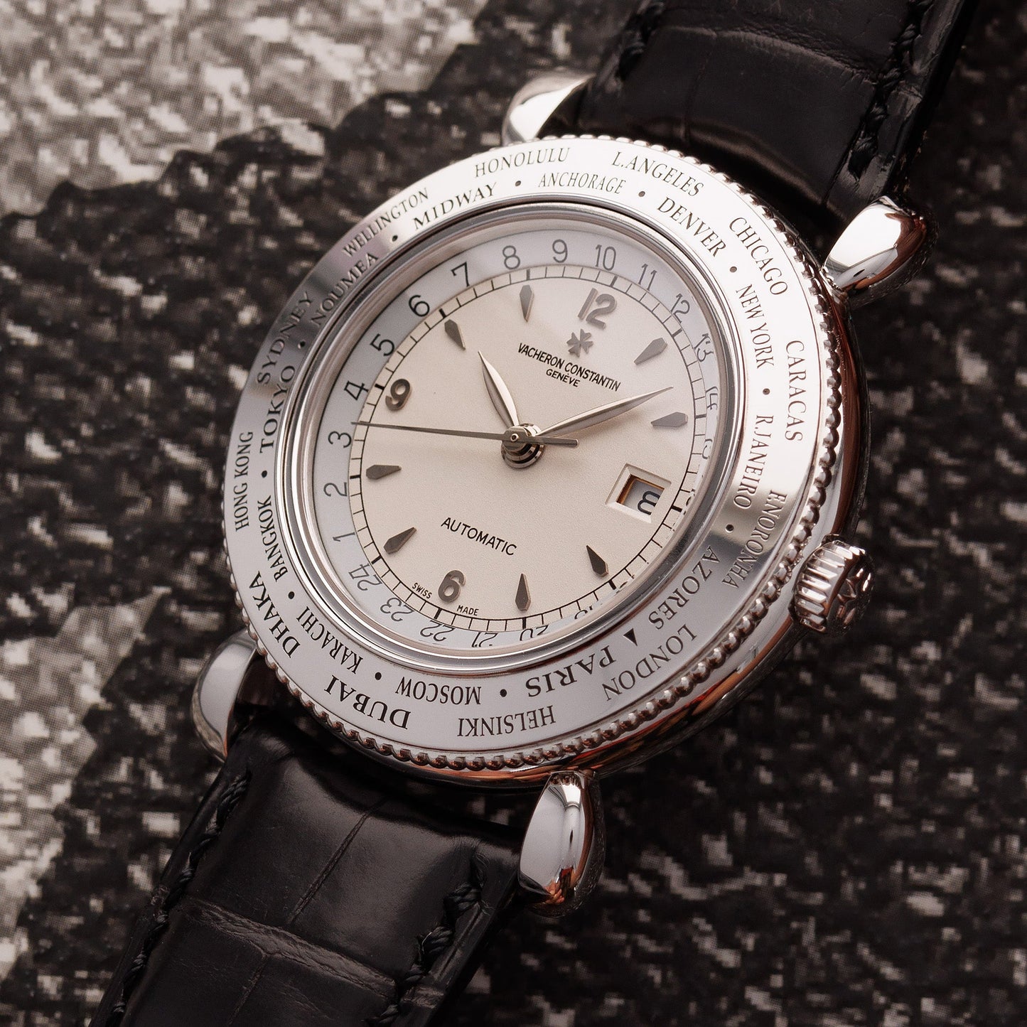 Vacheron Constantin White Gold World Time Ref. 48250