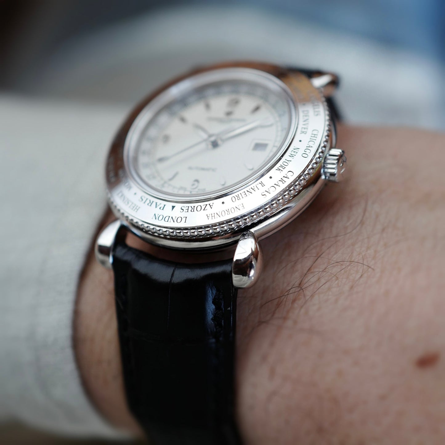 Vacheron Constantin White Gold World Time Ref. 48250