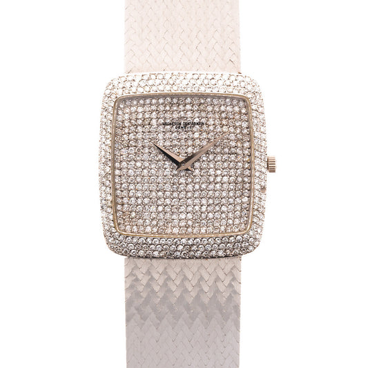 Vacheron Constantin White Gold Diamond Watch