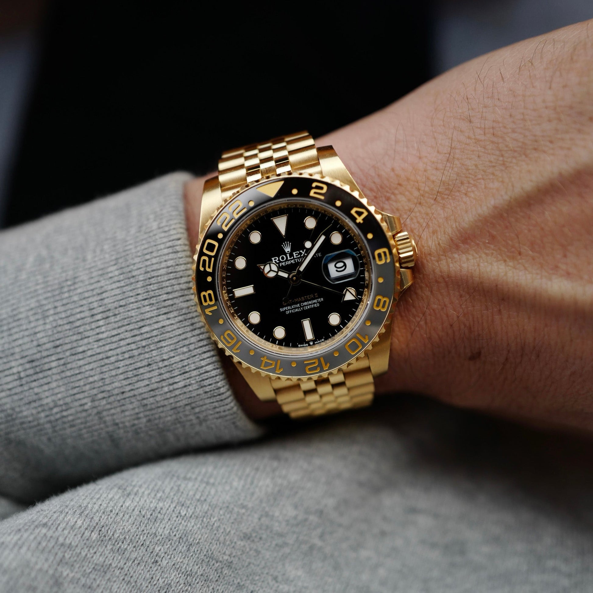 Rolex Yellow Gold GMT Master II Ref. 126718