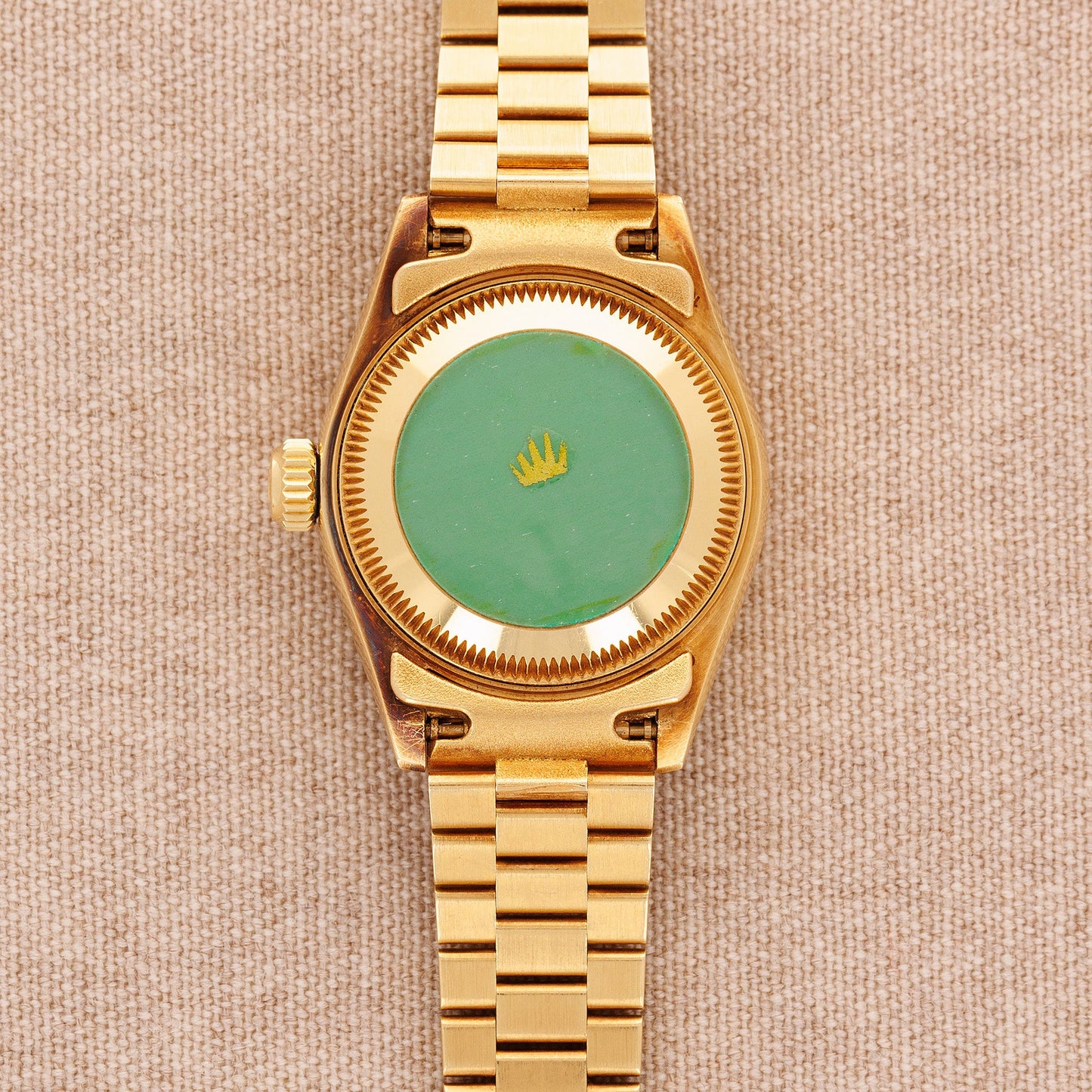 Rolex Yellow Gold Datejust Ref. 69278 with Blue Vignette Dial