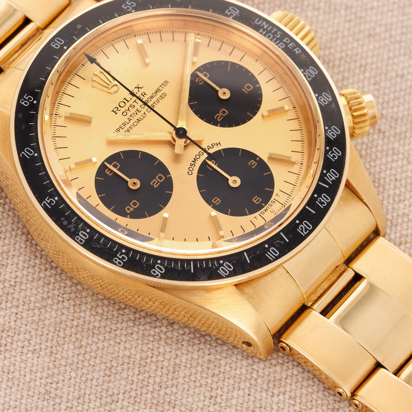 Rolex Yellow Gold Cosmograph Daytona Watch Ref. 6263