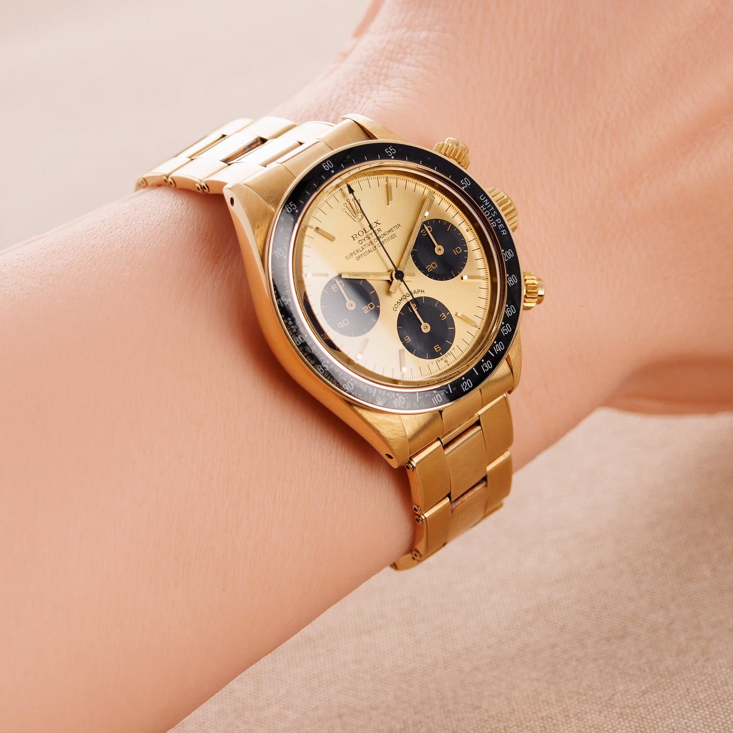 Rolex Yellow Gold Cosmograph Daytona Watch Ref. 6263