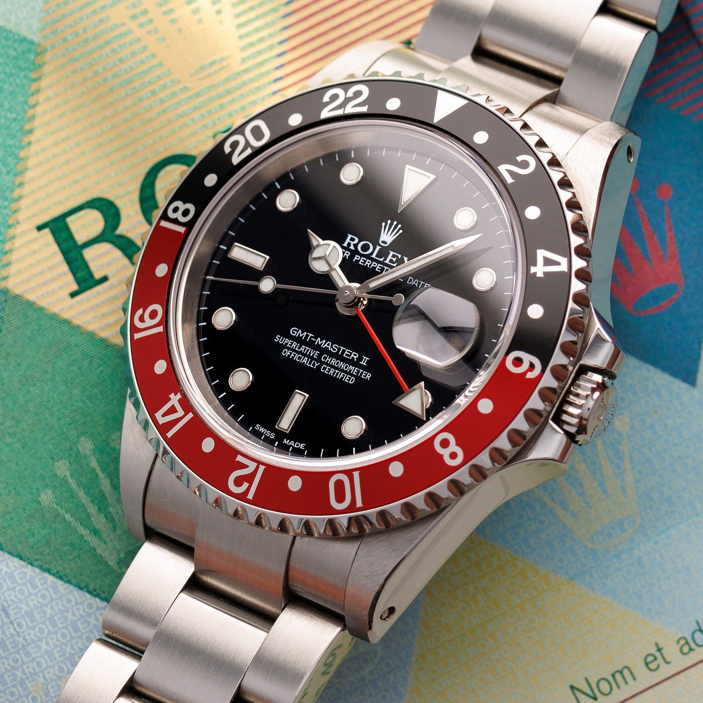 Rolex Steel GMT Master II Ref. 16710 in Like New Condition