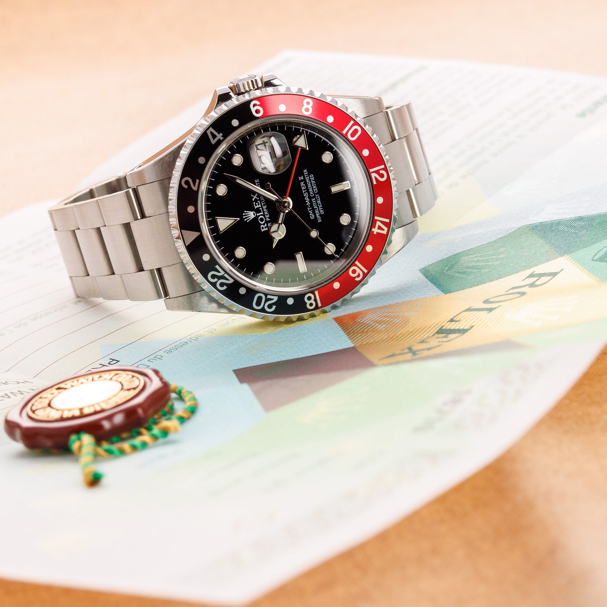 Rolex Steel GMT Master II Ref. 16710 in Like New Condition