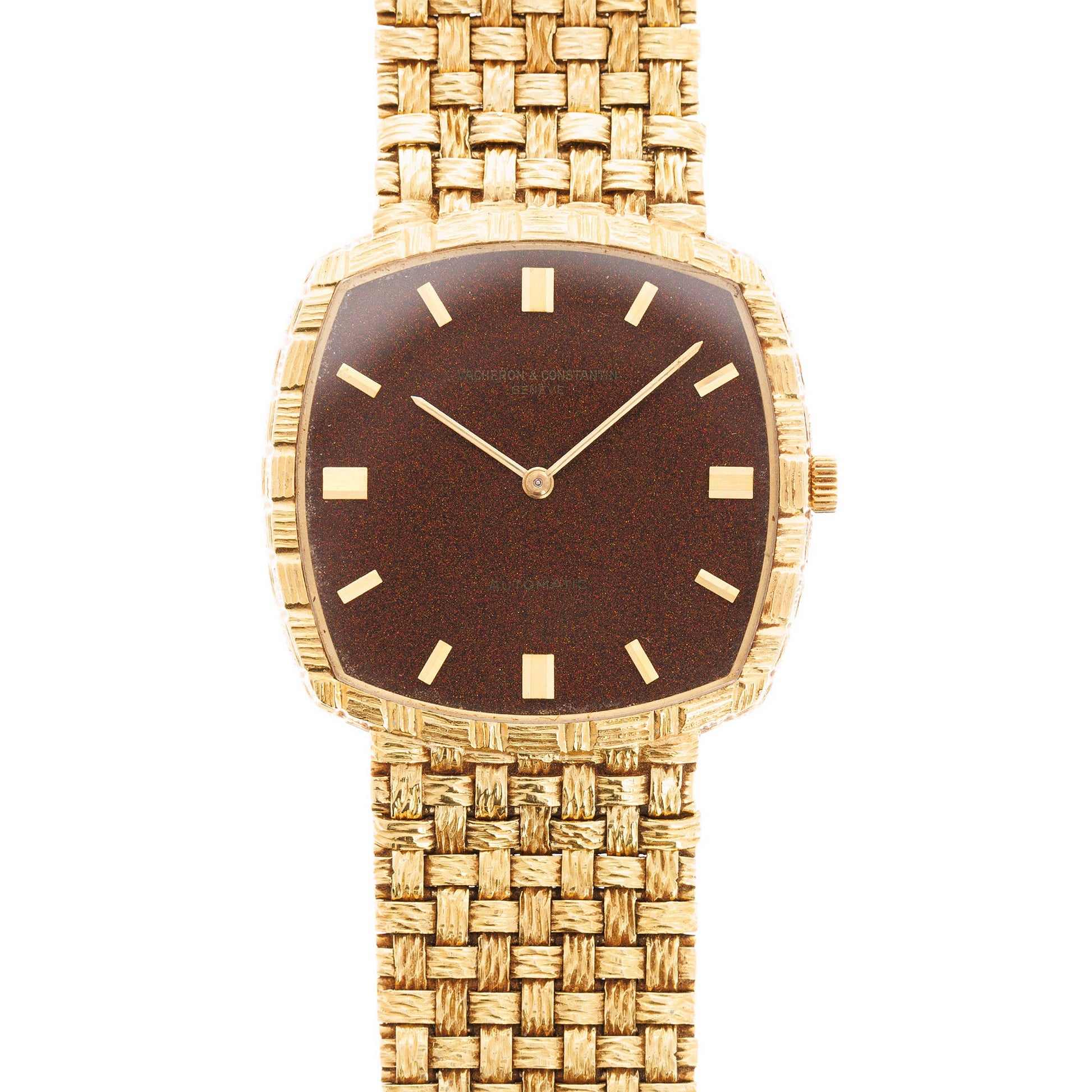 Vacheron Constantin Yellow Gold Woven Watch Ref. 7391