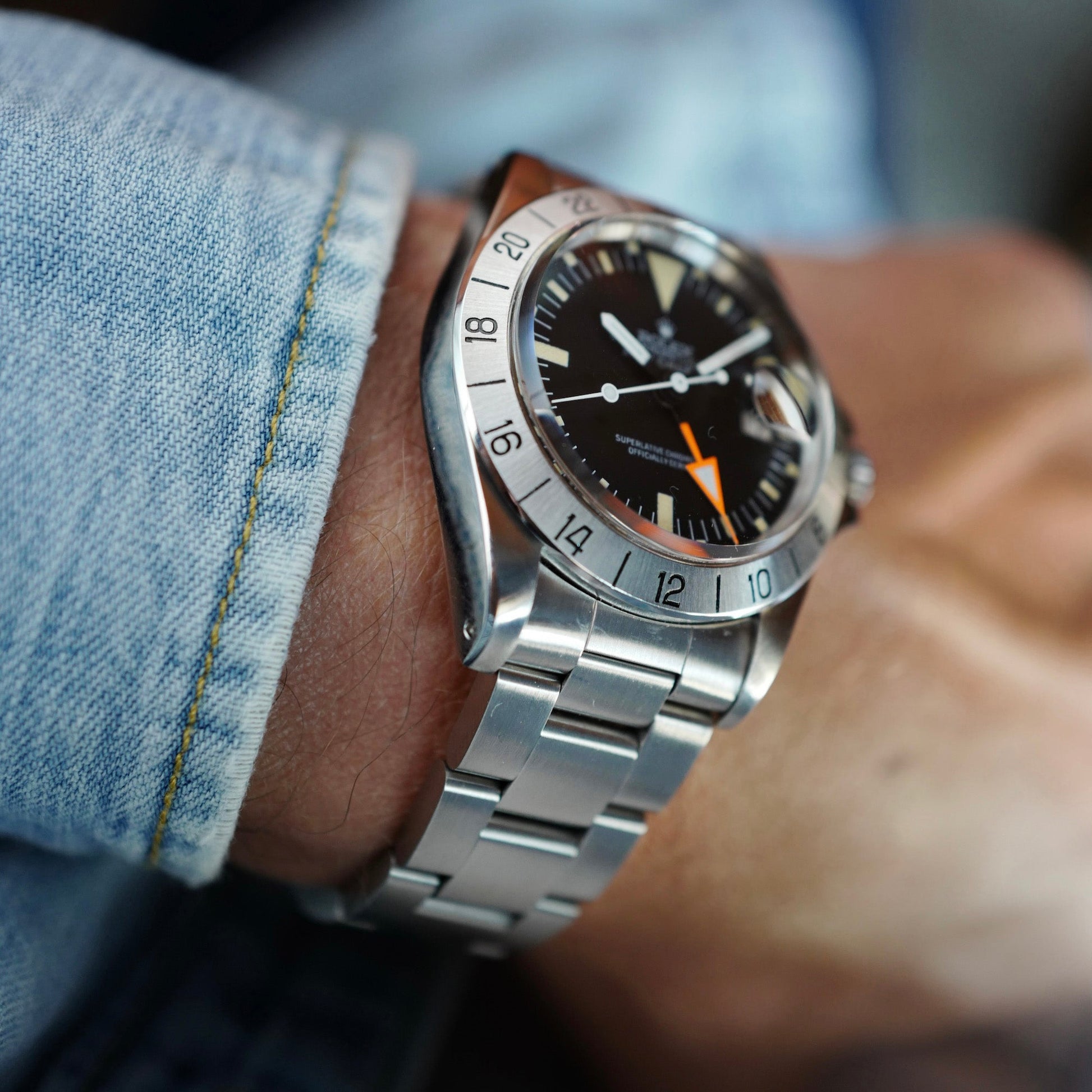 Rolex Steel Explorer II Ref. 1655 with MK2 Frog Foot Dial (New Arrival)