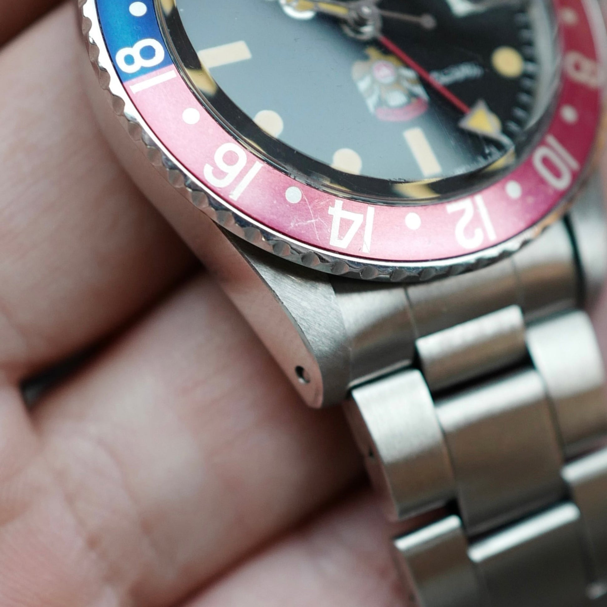 Rolex Steel GMT-Master Ref. 1675 with UAE Coat of Arms