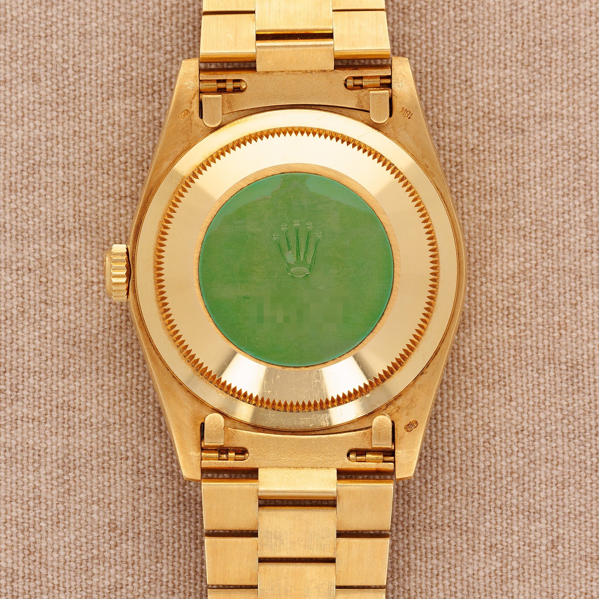 Rolex Yellow Gold Day Date Ref. 18238 with Onyx Dial