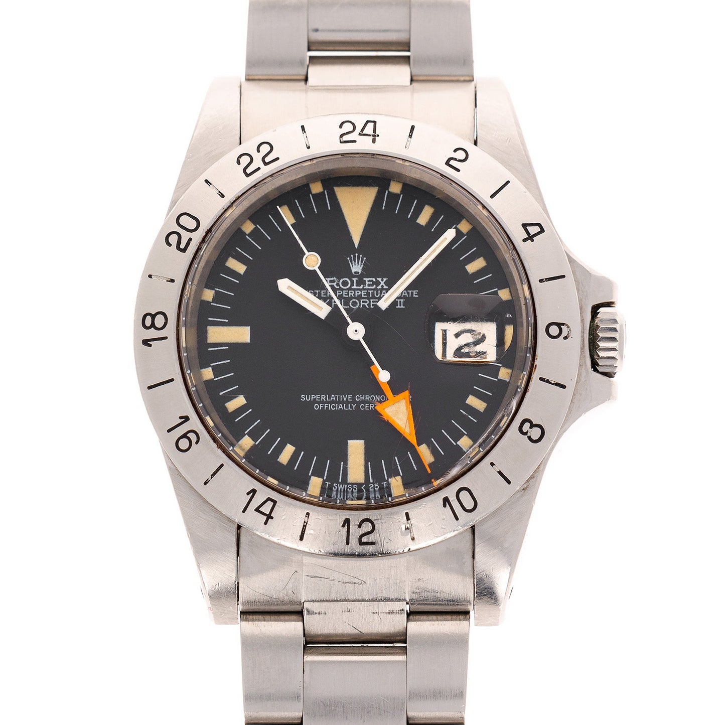 Rolex Steel Explorer II Orange Hand Ref. 1655