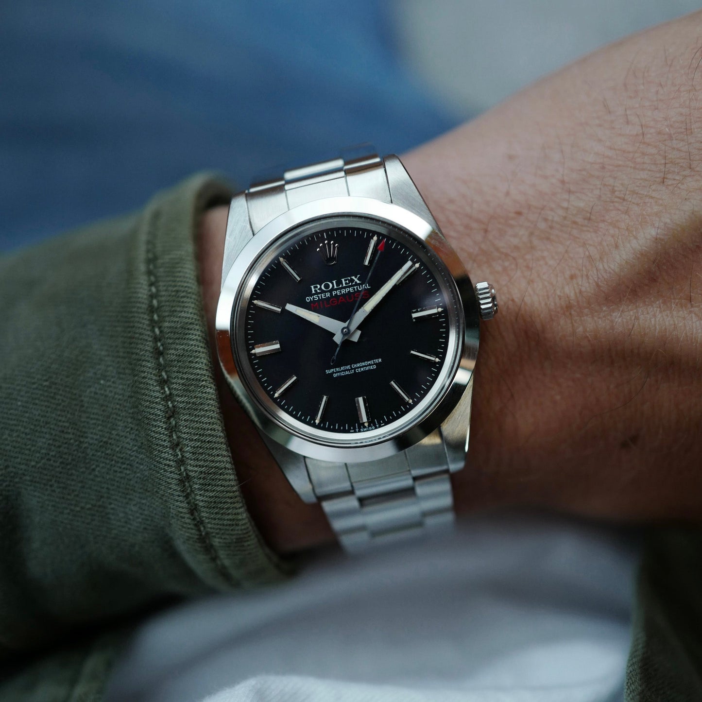 Rolex Steel Milgauss Ref. 1019