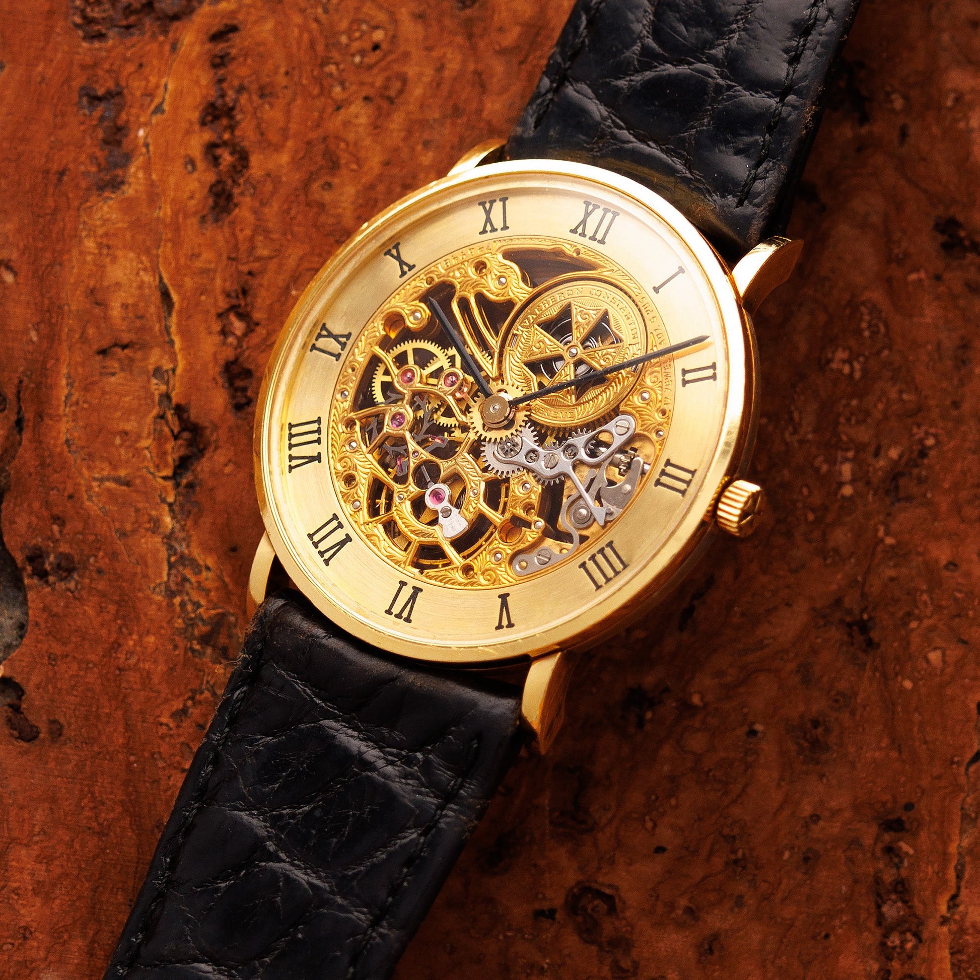 Vacheron Constantin Yellow Gold Skeleton Watch Ref. 33014