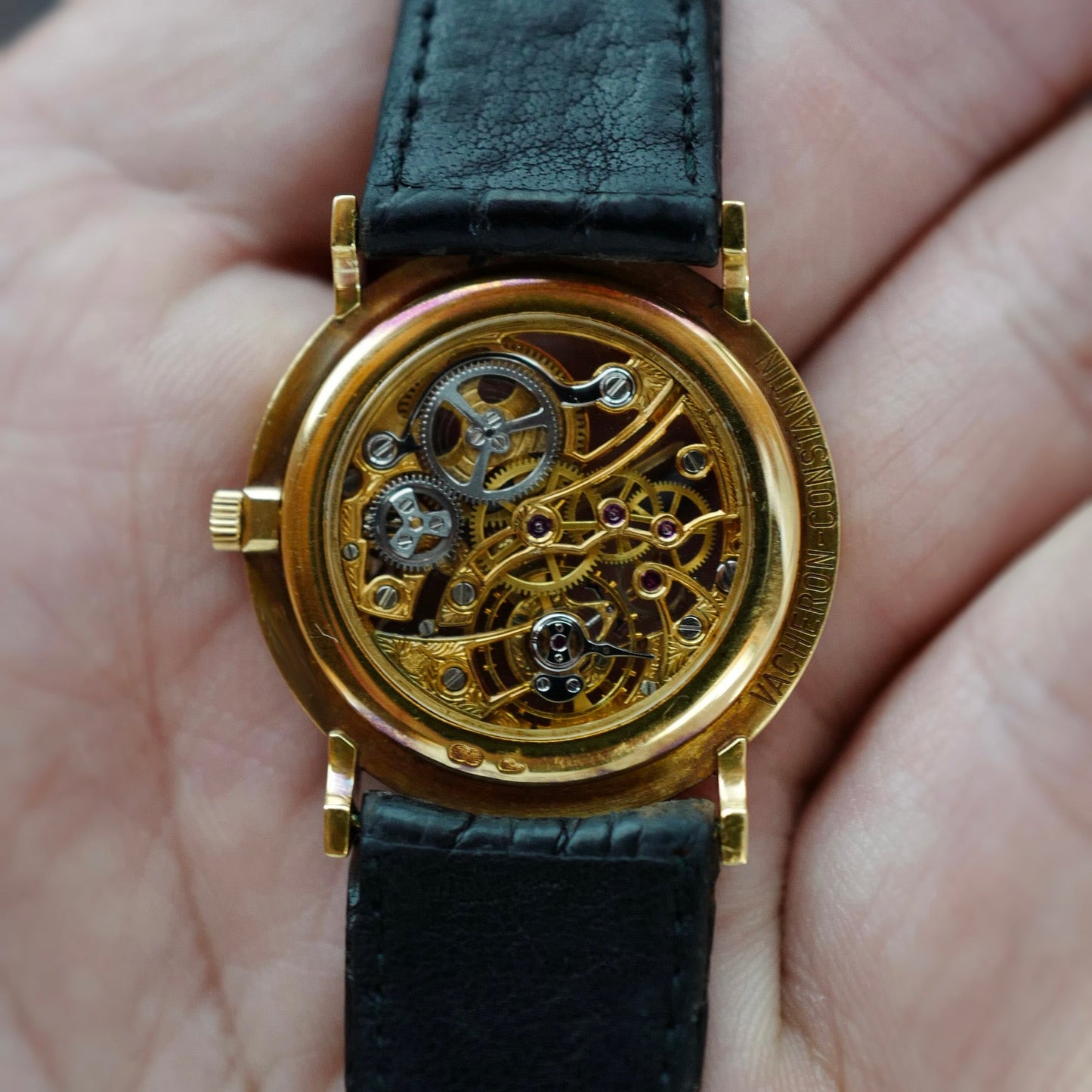 Vacheron Constantin Yellow Gold Skeleton Watch Ref. 33014