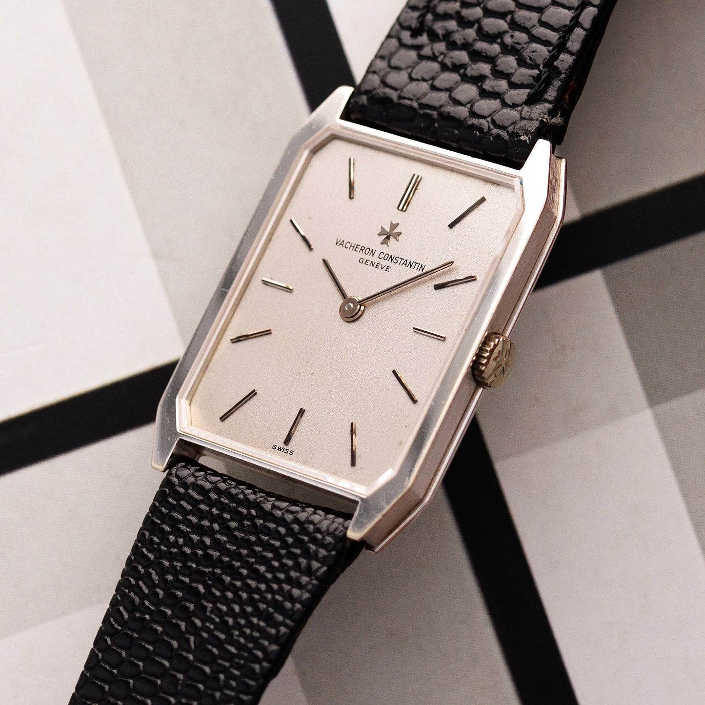 Vacheron Constantin White Gold Rectangular Watch Ref. 39200