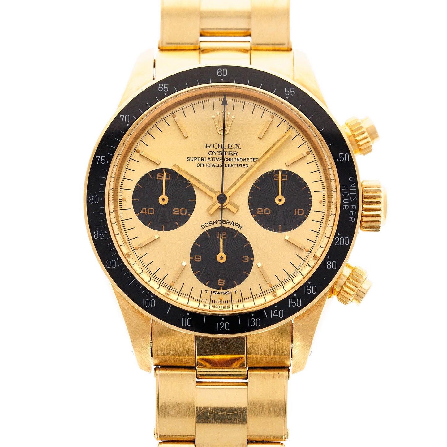 Rolex Yellow Gold Cosmograph Daytona Watch Ref. 6263