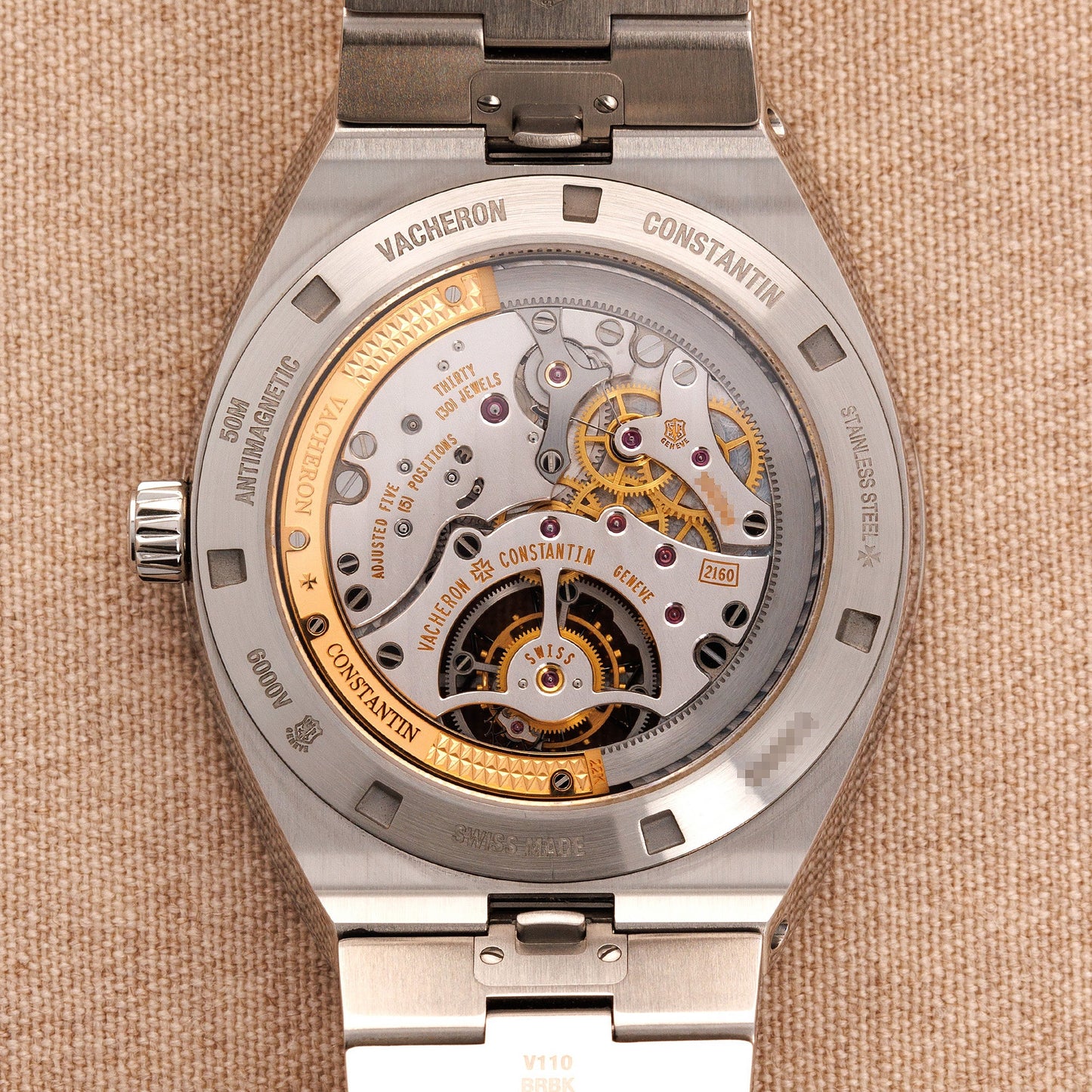 Vacheron Constantin Steel Overseas Tourbillon Ref. 6000V/110A