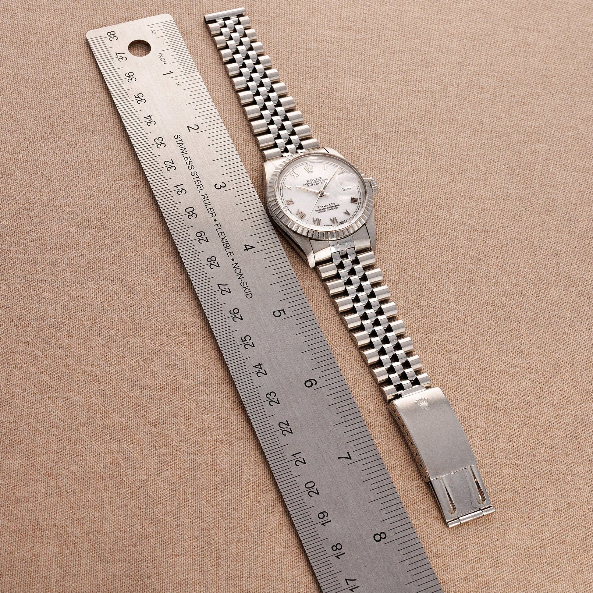 Rolex Steel Datejust Ref. 16030 Retailed by Tiffany & Co.