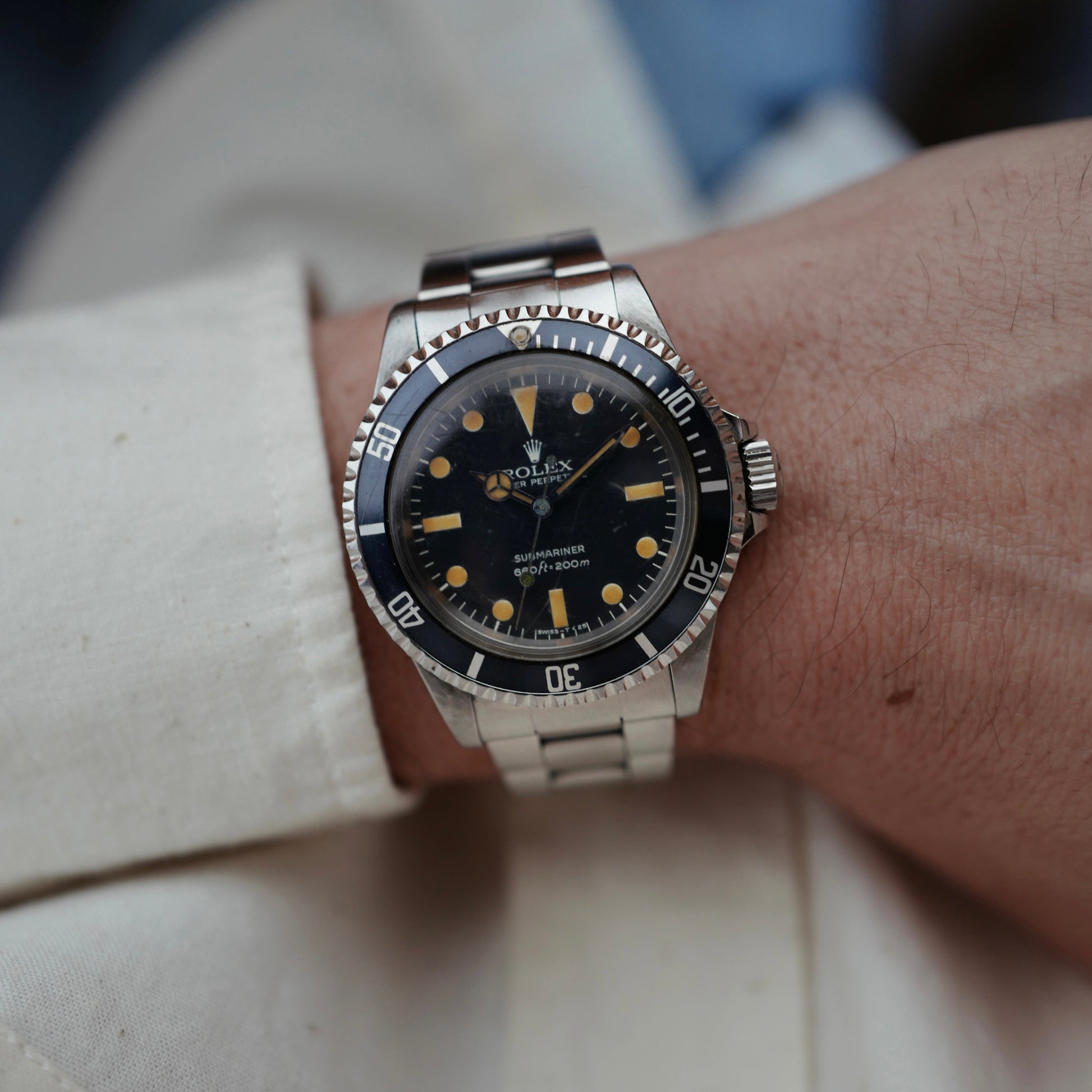 Rolex Steel Submariner Ref. 5513 with Original Paper (New Arrival)