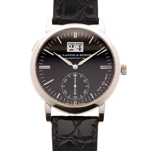 A Lange and Sohne White Gold Saxonia Ref. 308.027