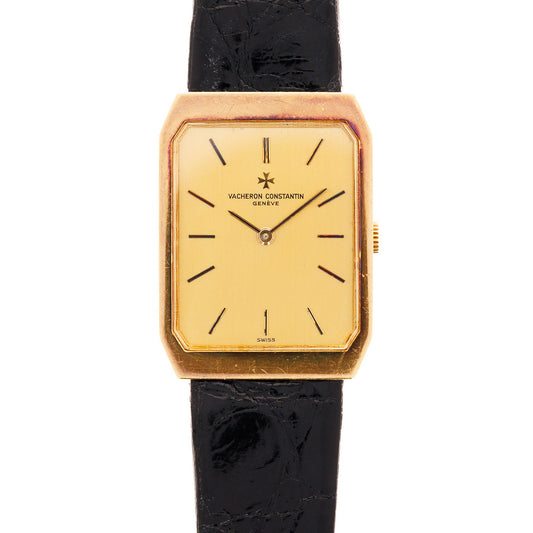 Vacheron Constantin Yellow Gold Rectangular Watch