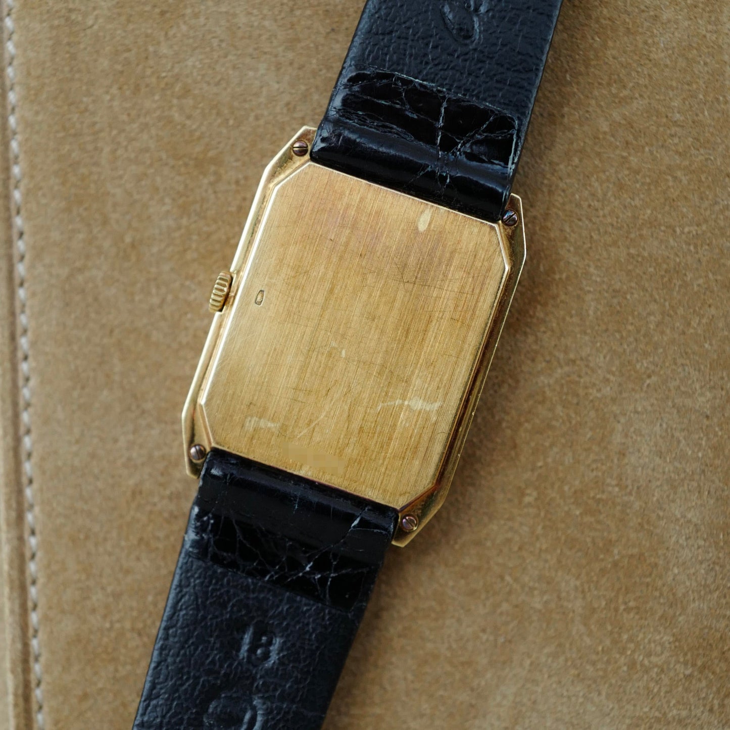 Vacheron Constantin Yellow Gold Rectangular Watch