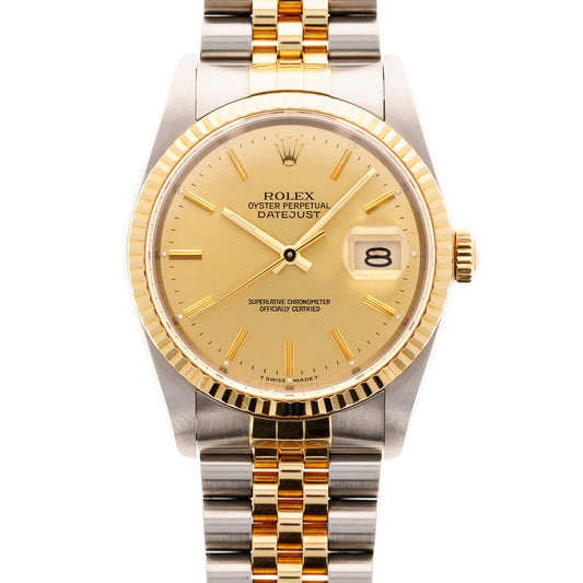 Rolex Two Tone Datejust Ref. 16233 in Like New Condition