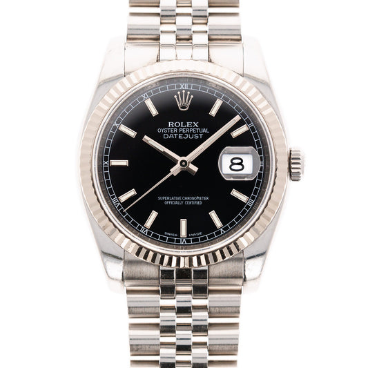 Rolex Steel Datejust Ref. 116234 on Super Jubilee