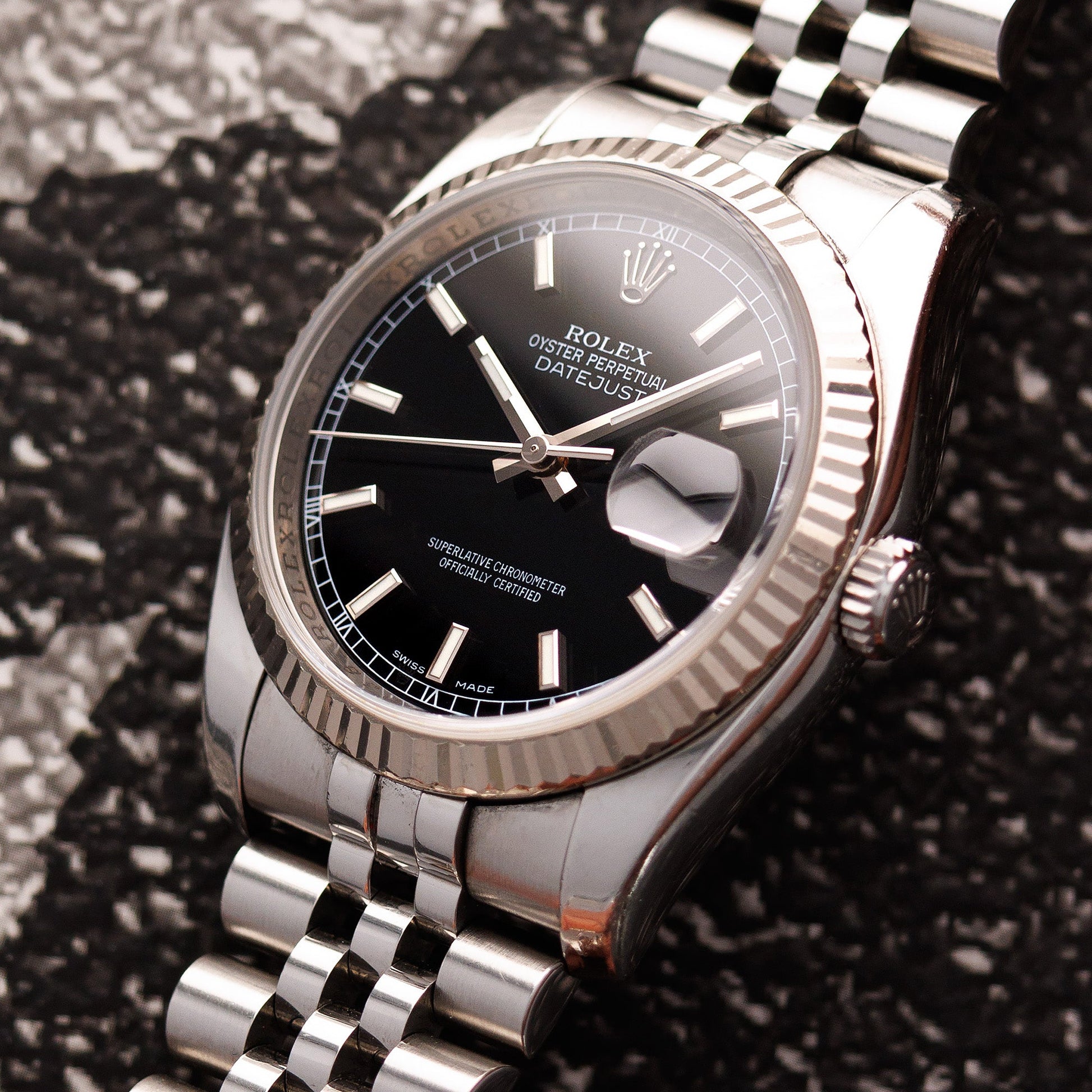 Rolex Steel Datejust Ref. 116234 on Super Jubilee