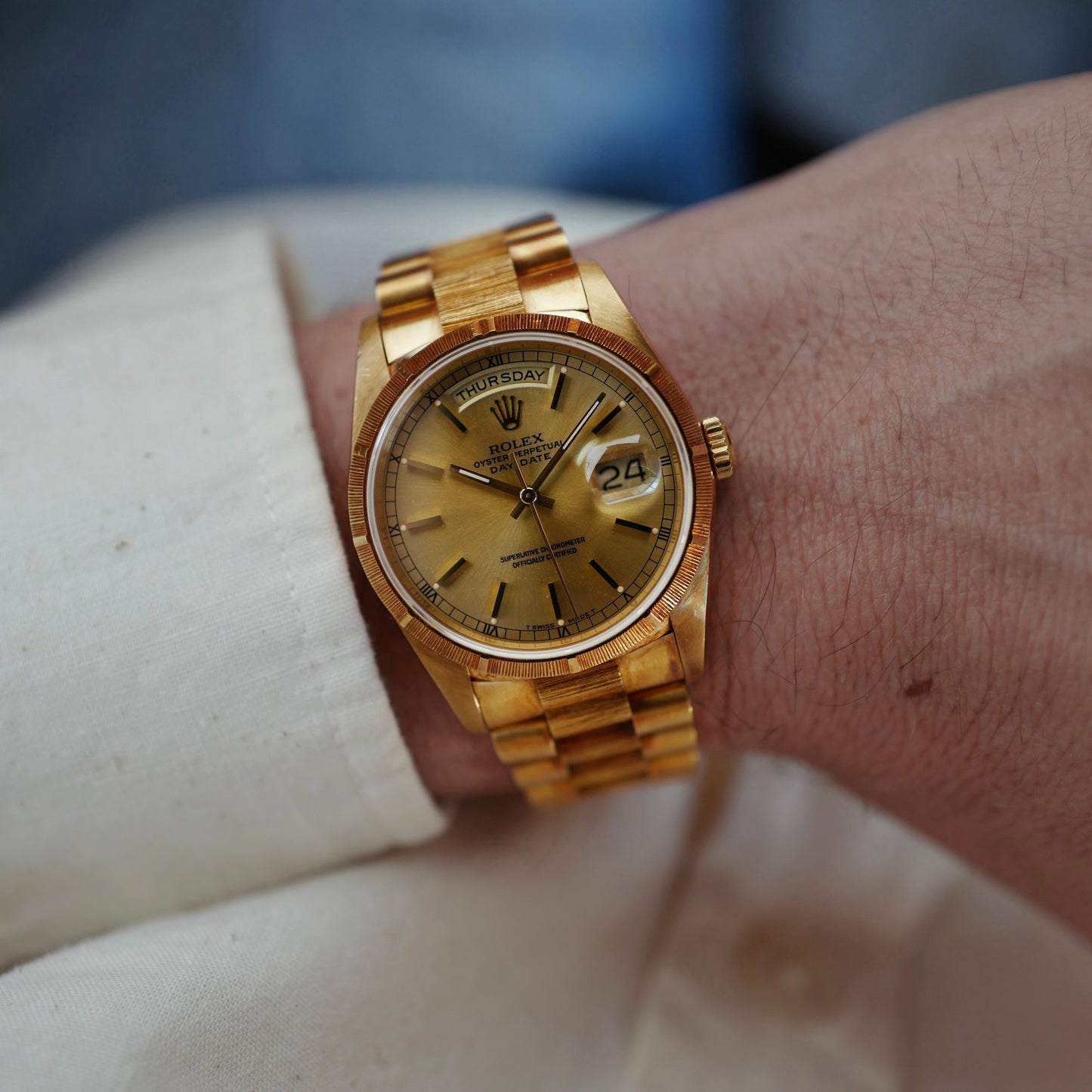 Rolex Yellow Gold Day Date Ref. 18248 in Outstanding Original Condition