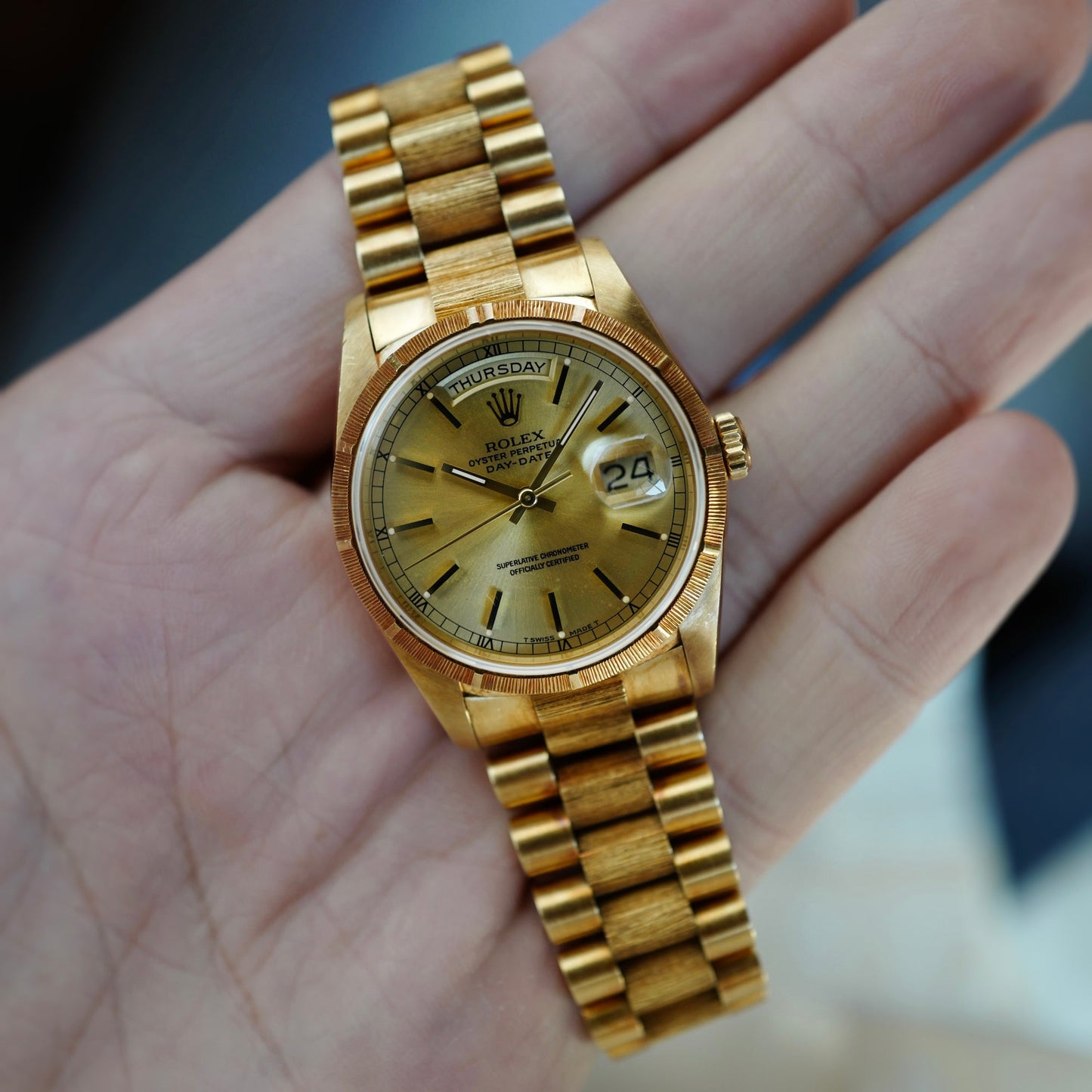 Rolex Yellow Gold Day Date Ref. 18248 in Outstanding Original Condition