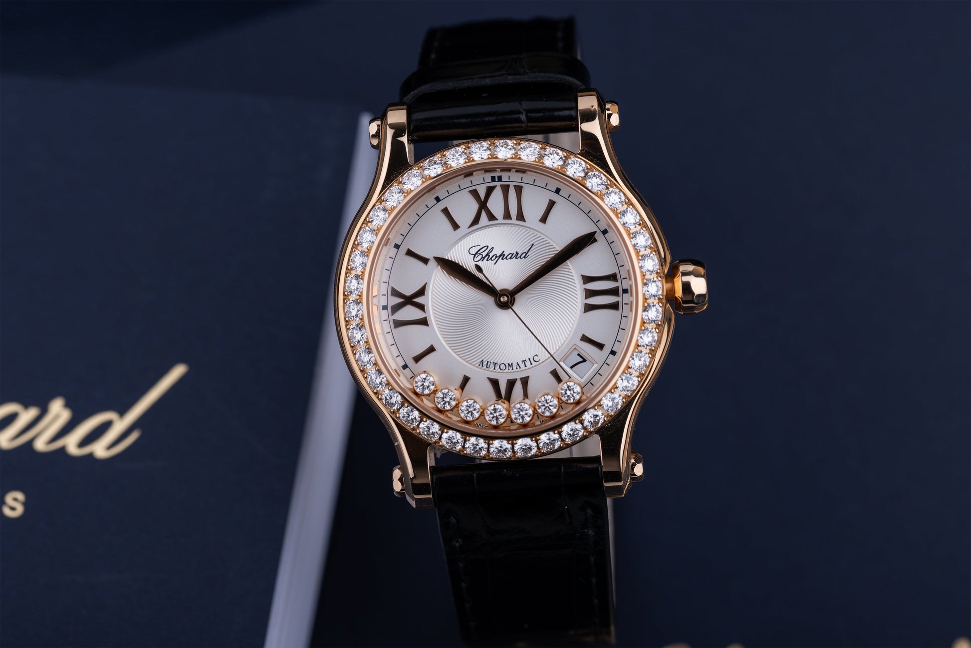 Unworn Chopard Happy Sport | REF. 274808-5003 | Box & Papers | 18k Rose Gold