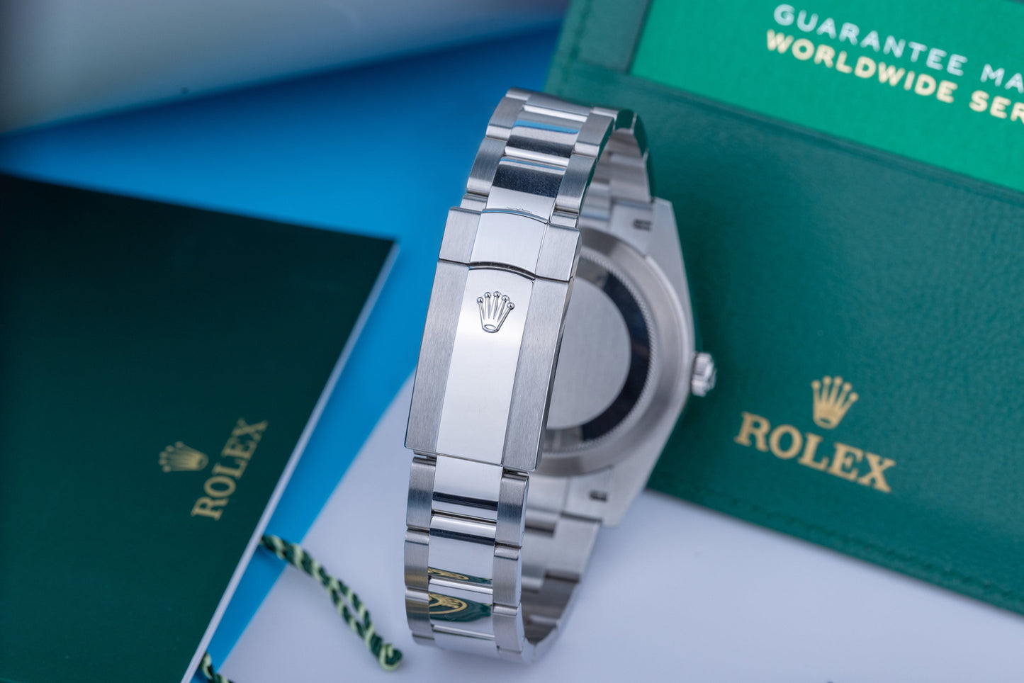 Unworn Rolex DateJust 41 | REF. 126300 | Blue Dial | 2020 | Box & Papers | Stainless Steel