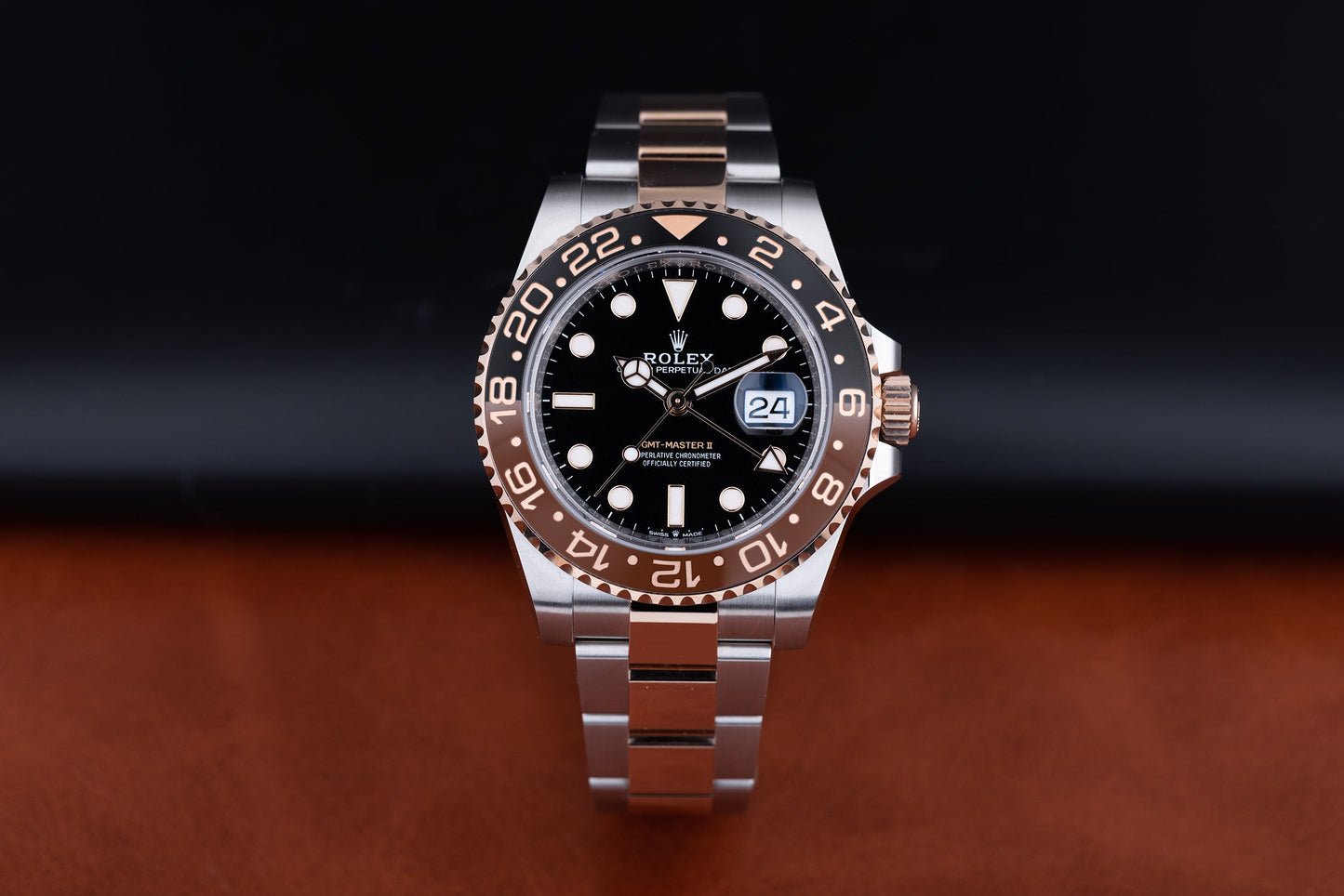 Unworn Rolex GMT-Master II 'Rootbeer' | REF. 126711CHNR | Box & Papers | 2023 | Stainless Steel & 18k Rose Gold