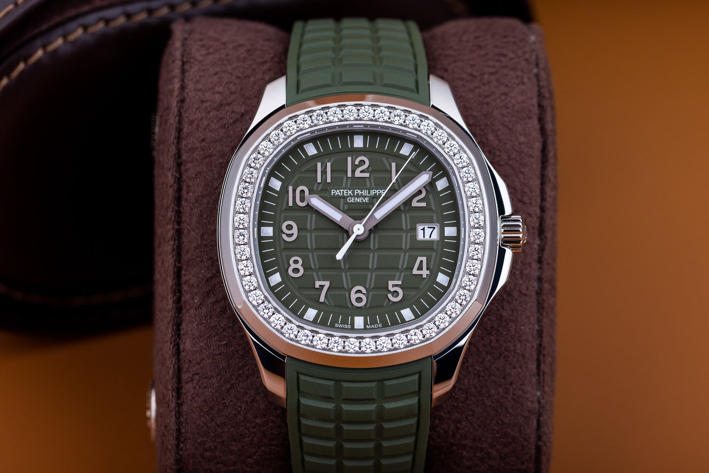 Unworn Patek Philippe Aquanaut Luce Khaki Green | REF. 5267/200A | 38.8mm New Model | Stainless Steel | Box & Papers