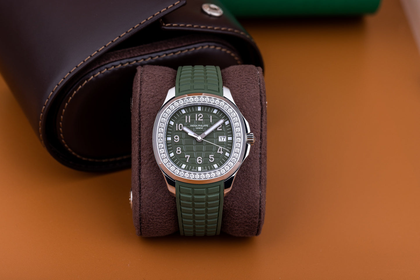 Unworn Patek Philippe Aquanaut Luce Khaki Green | REF. 5267/200A | 38.8mm New Model | Stainless Steel | Box & Papers