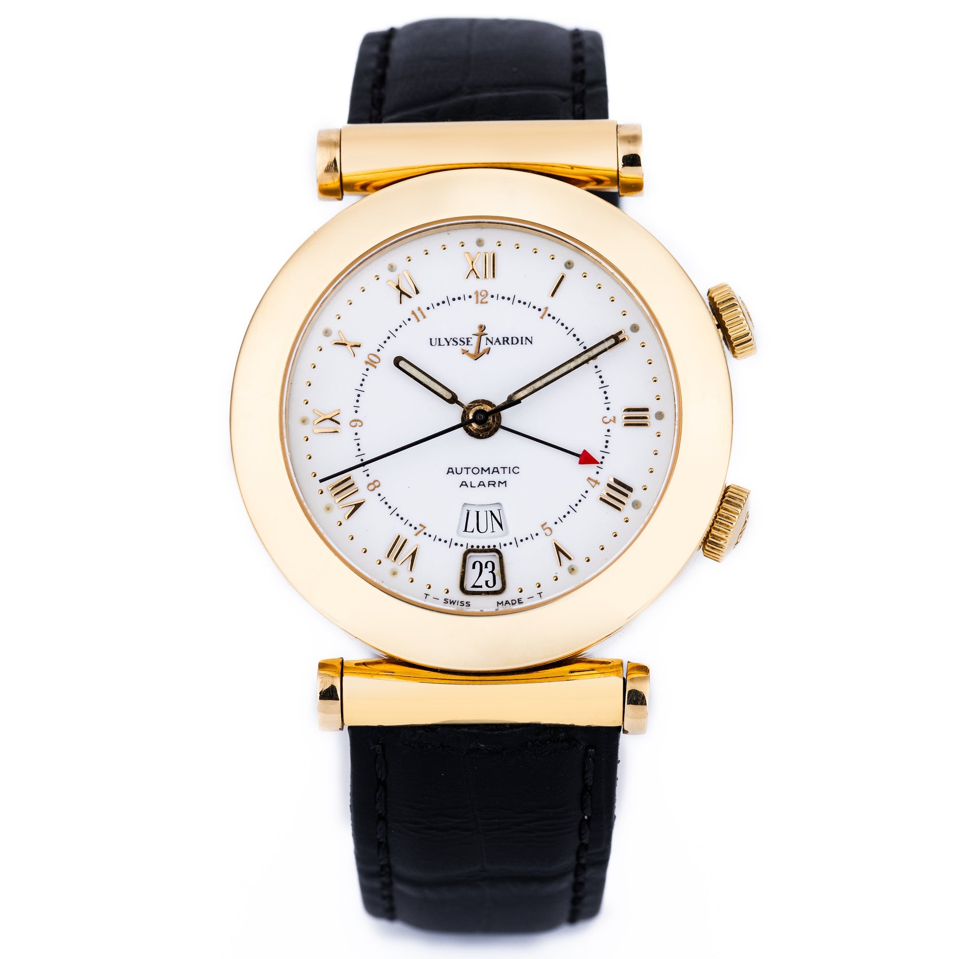 Ulysse Nardin San Marco Alarm Watch | REF. 601-22 | 18k Yellow Gold | 38mm | 1990s