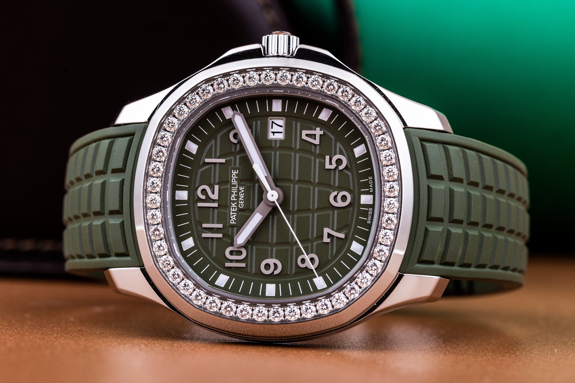 Unworn Patek Philippe Aquanaut Luce Khaki Green | REF. 5267/200A | 38.8mm New Model | Stainless Steel | Box & Papers