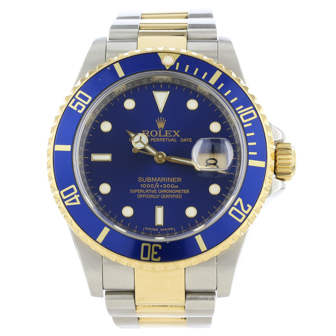 Rolex Submariner 16613 Steel & Gold