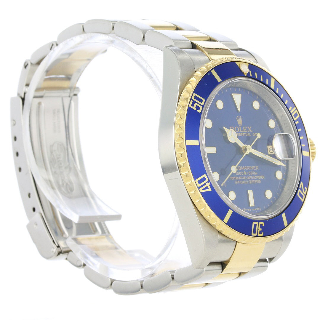 Rolex Submariner 16613 Steel & Gold