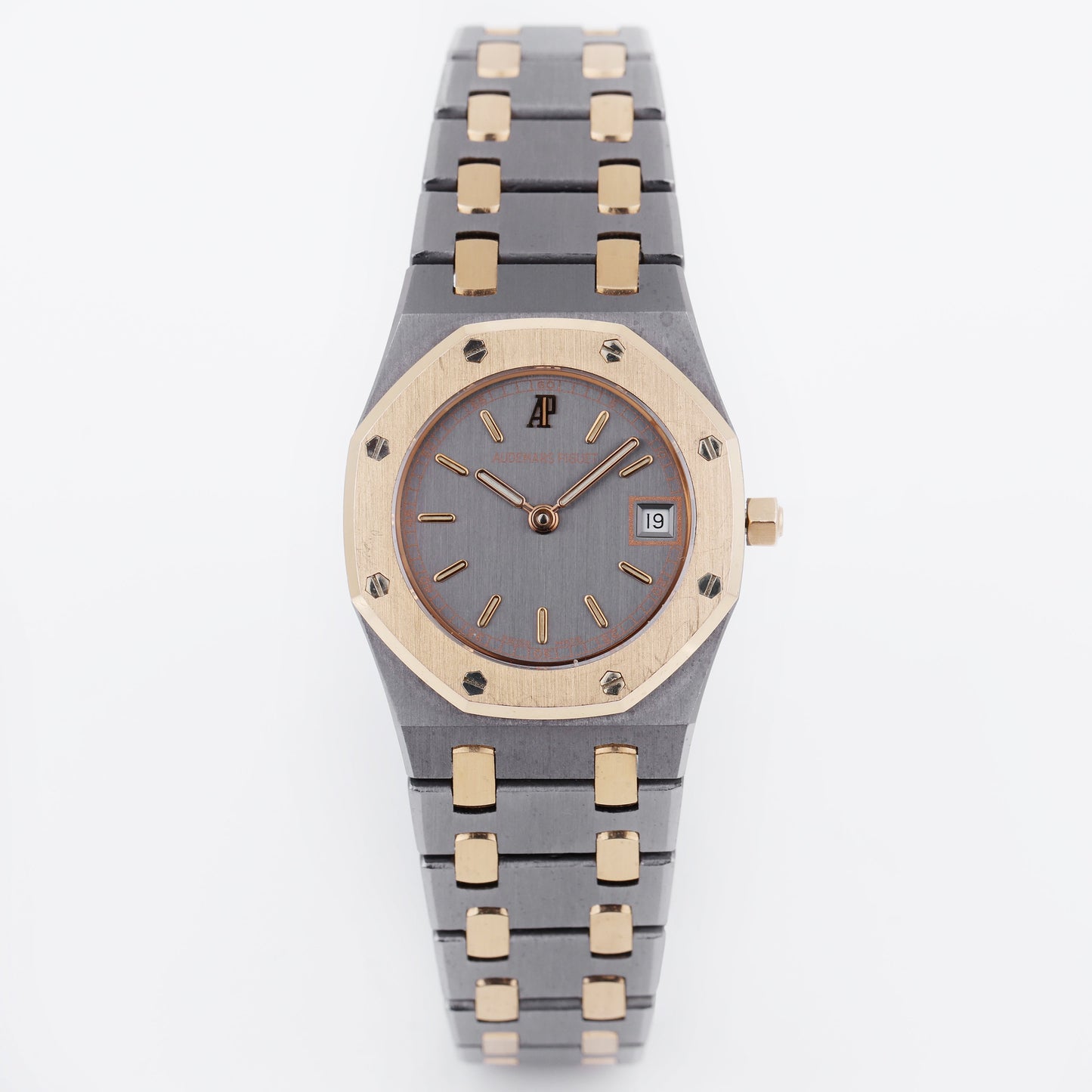 Unworn Audemars Piguet Royal Oak Ladies | REF. 66270 | Grey Dial | Tantalum & 18k Rose Gold | 24.5mm | 1990s