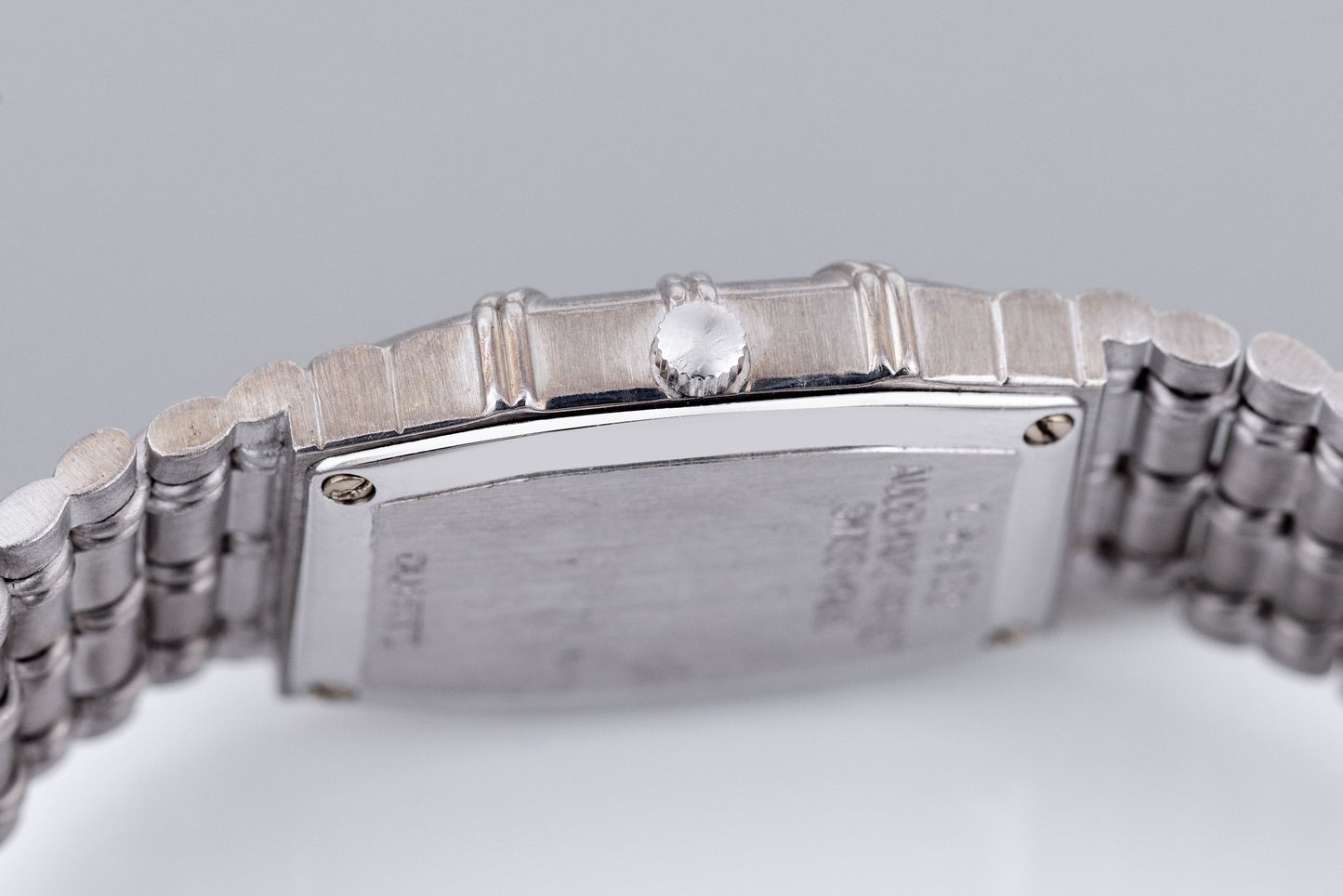 Unworn Audemars Piguet Bamboo | Pave Diamond Dial & Bracelet | 18k White Gold | 20mm | Circa 1980's