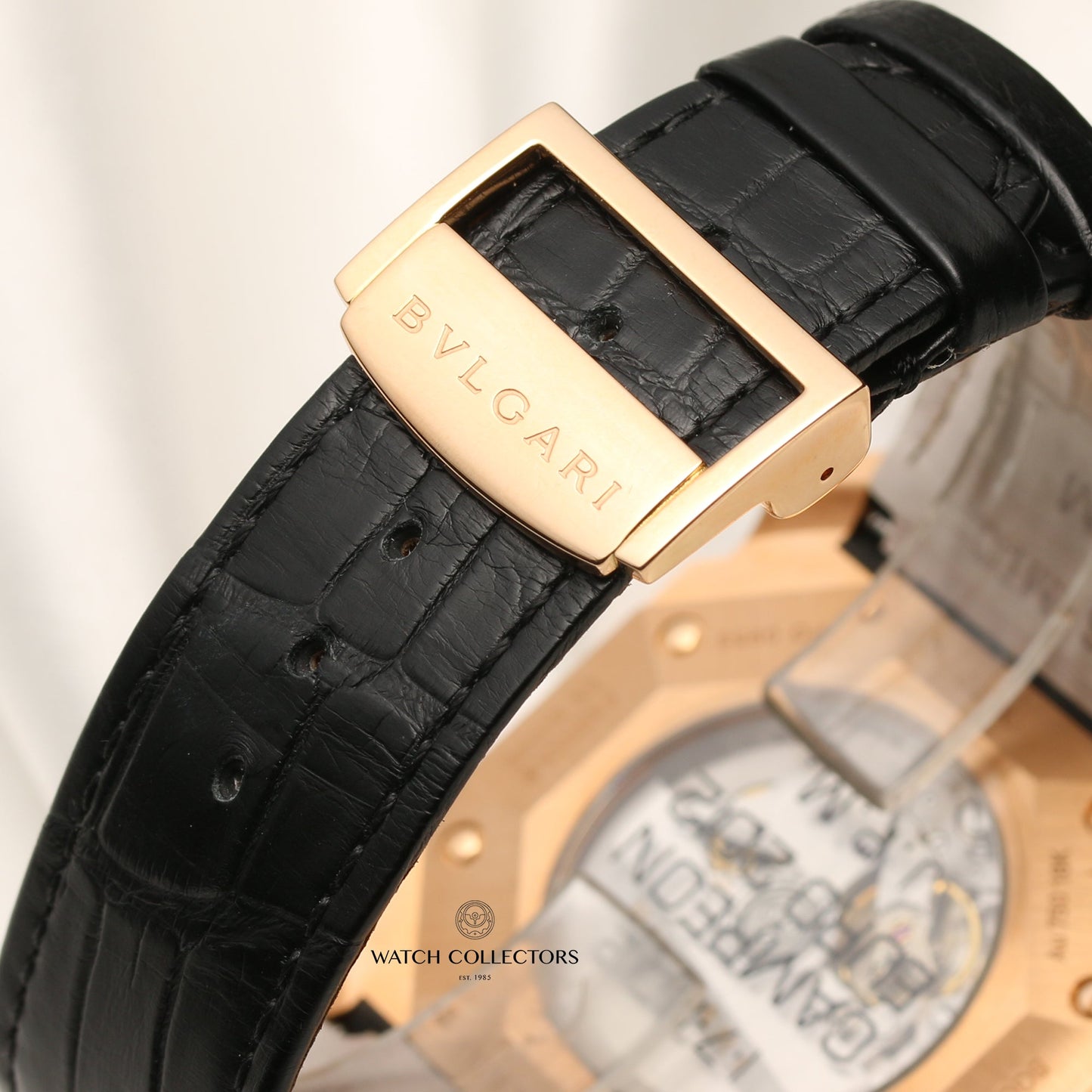 Unworn Full Set Bulgari Bvlgari Octo Solotempo BGOP41G Campeon Del Mundo 2012 Limited Edition 18k Rose Gold