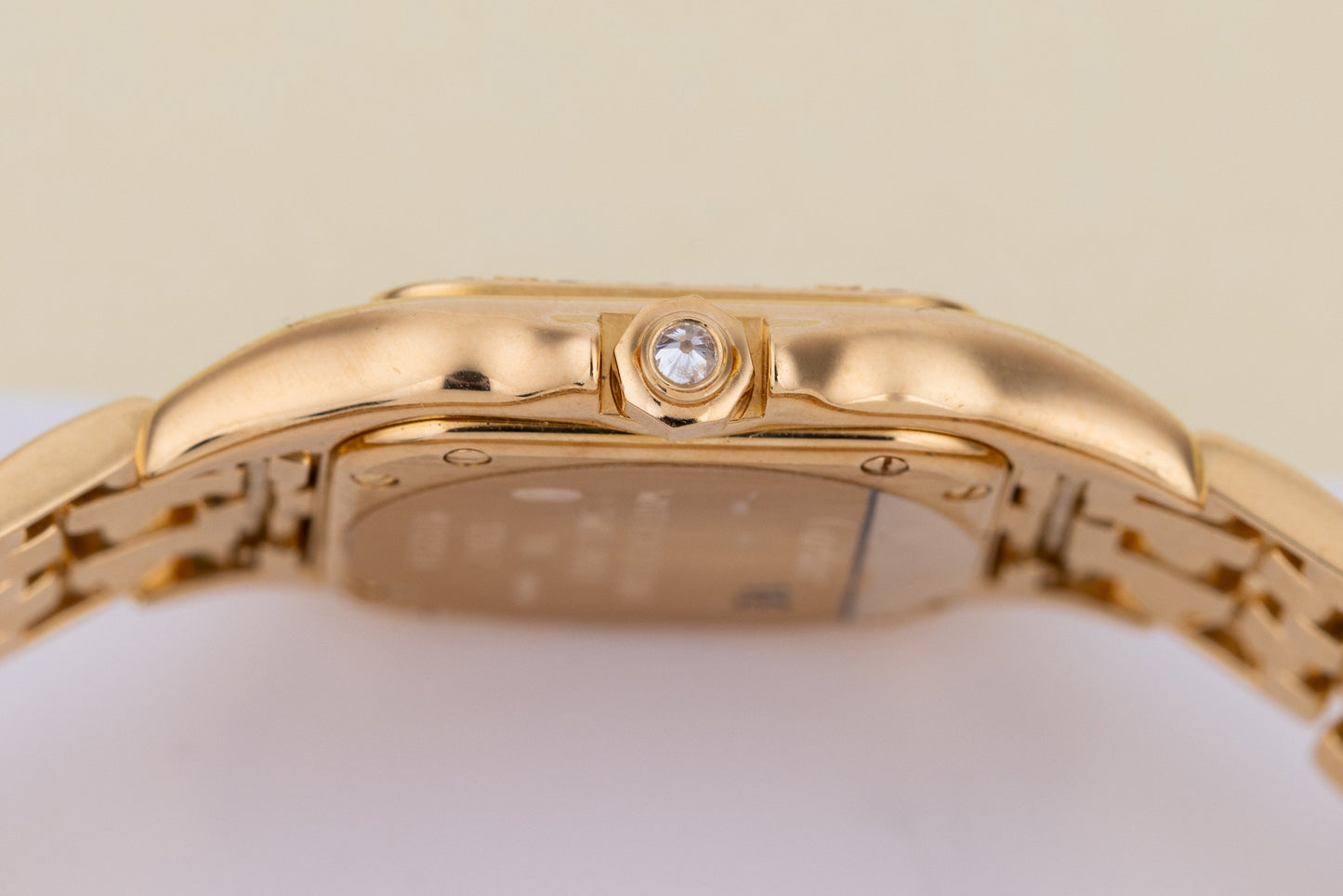 Unworn Cartier Panthere | REF. 1280 2 | Diamond Dial, Bezel & Bracelet | 22mm | 18k Yellow Gold