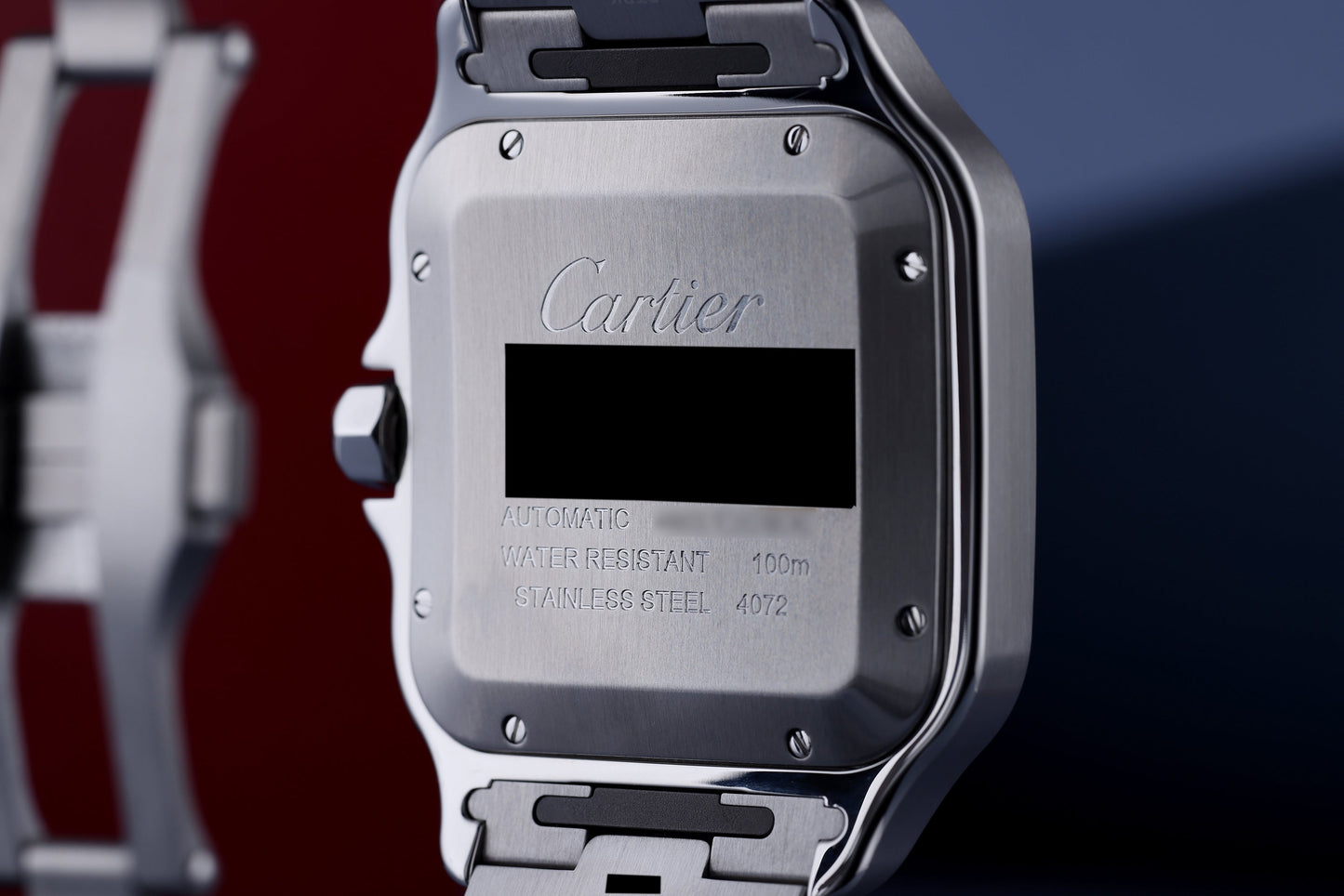 Unworn Cartier Santos Large | REF. WSSA0030 | Blue Dial | 2022 | Box & Papers | Stainless Steel