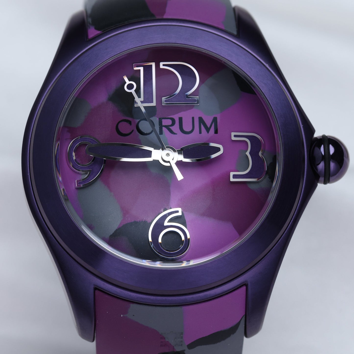 Unworn Corum Bubble 42 | REF. 082.413.98-0390 CA03 | Purple PVD Stainless Steel | Limited 88 Pieces