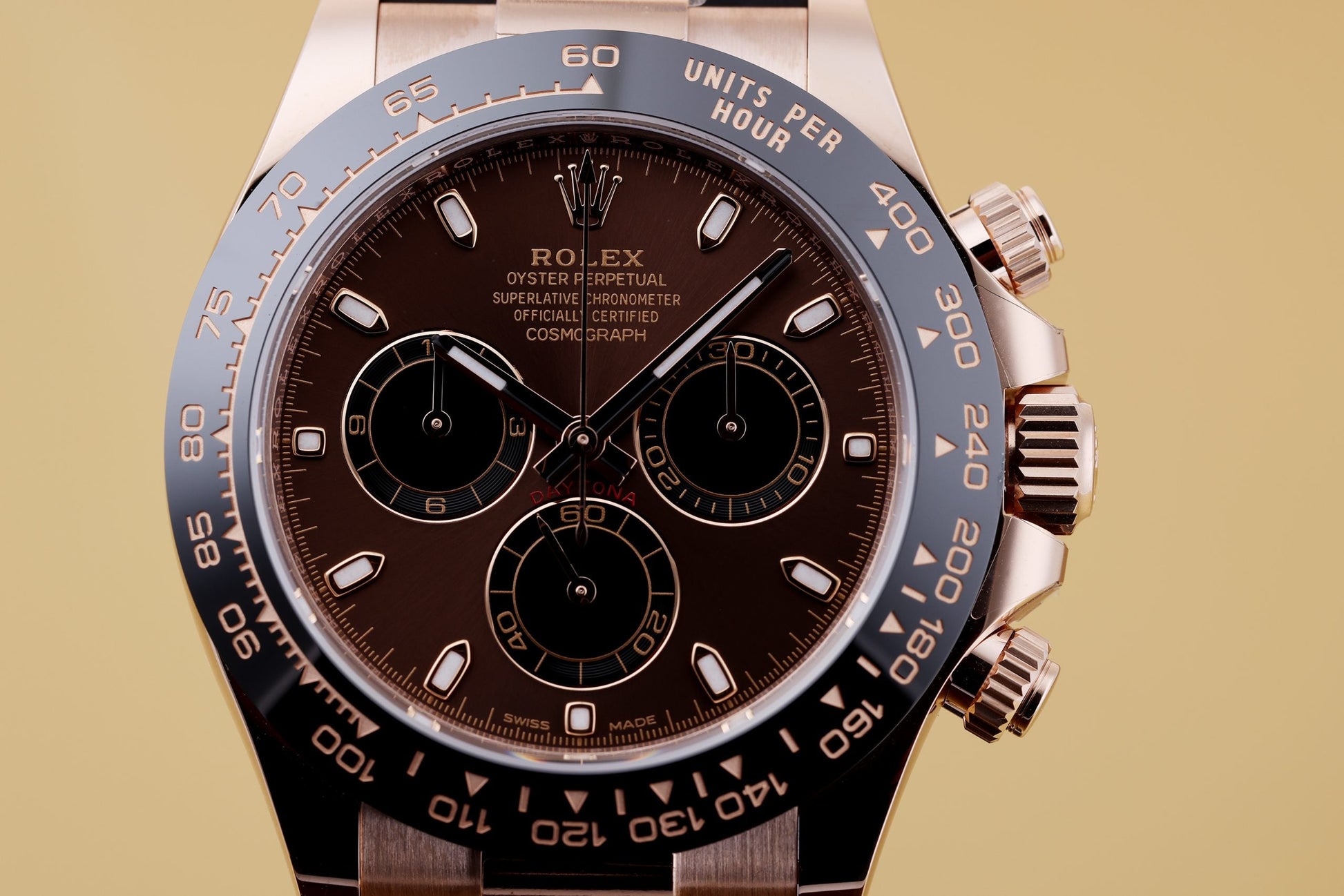 Unworn Rolex Daytona | REF. 116515LN | Chocolate Brown Dial | 18k Rose Gold | Box & Papers | 2021