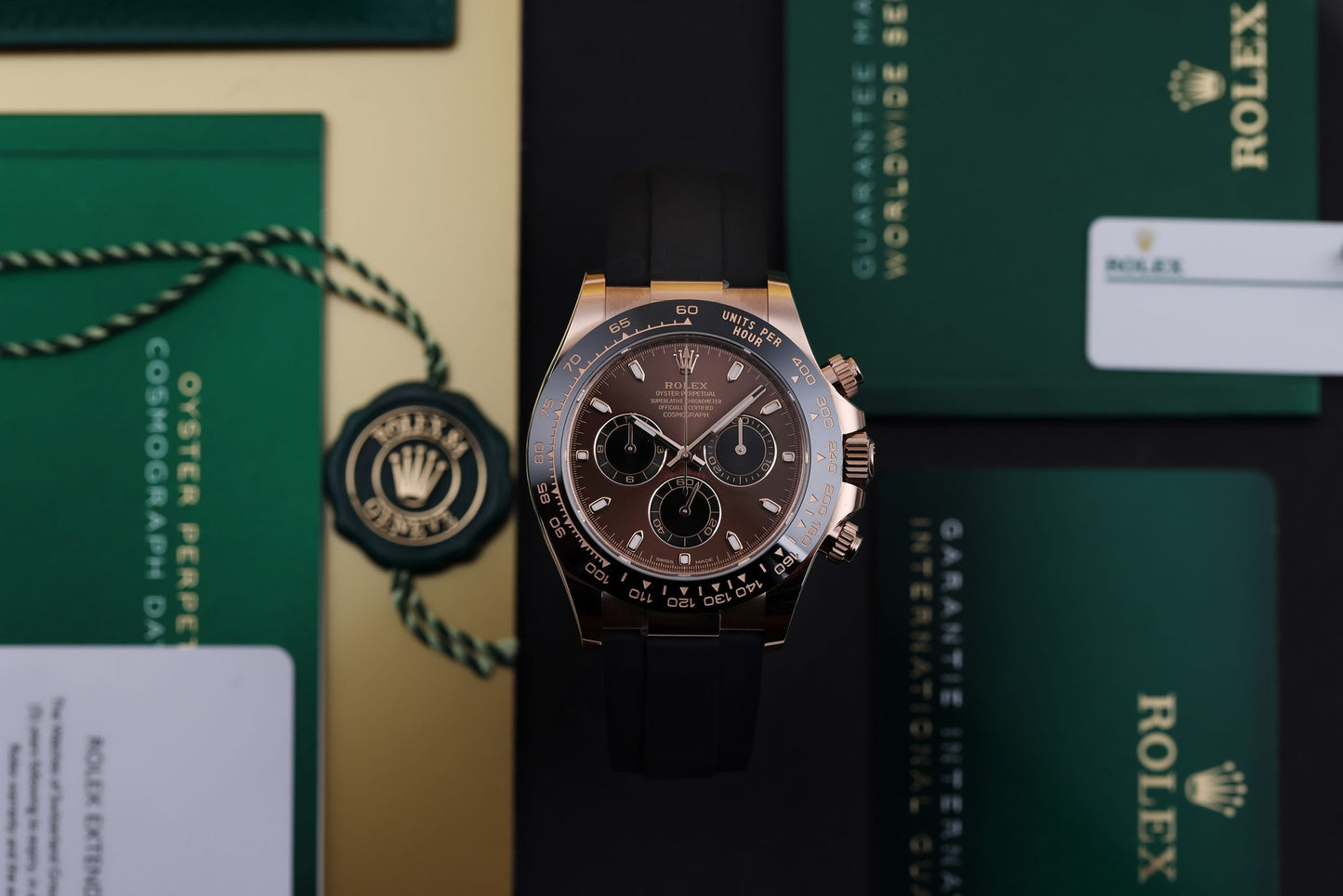 Unworn Rolex Daytona | REF. 116515LN | Chocolate Brown Dial | 18k Rose Gold | Box & Papers | 2021