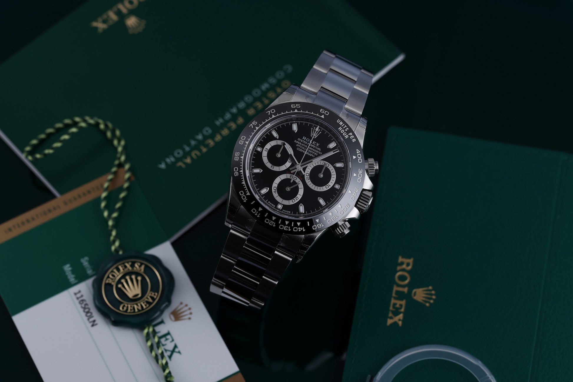 Unworn Rolex Daytona | Black Dial | REF. 116500LN | Stainless Steel | 2018